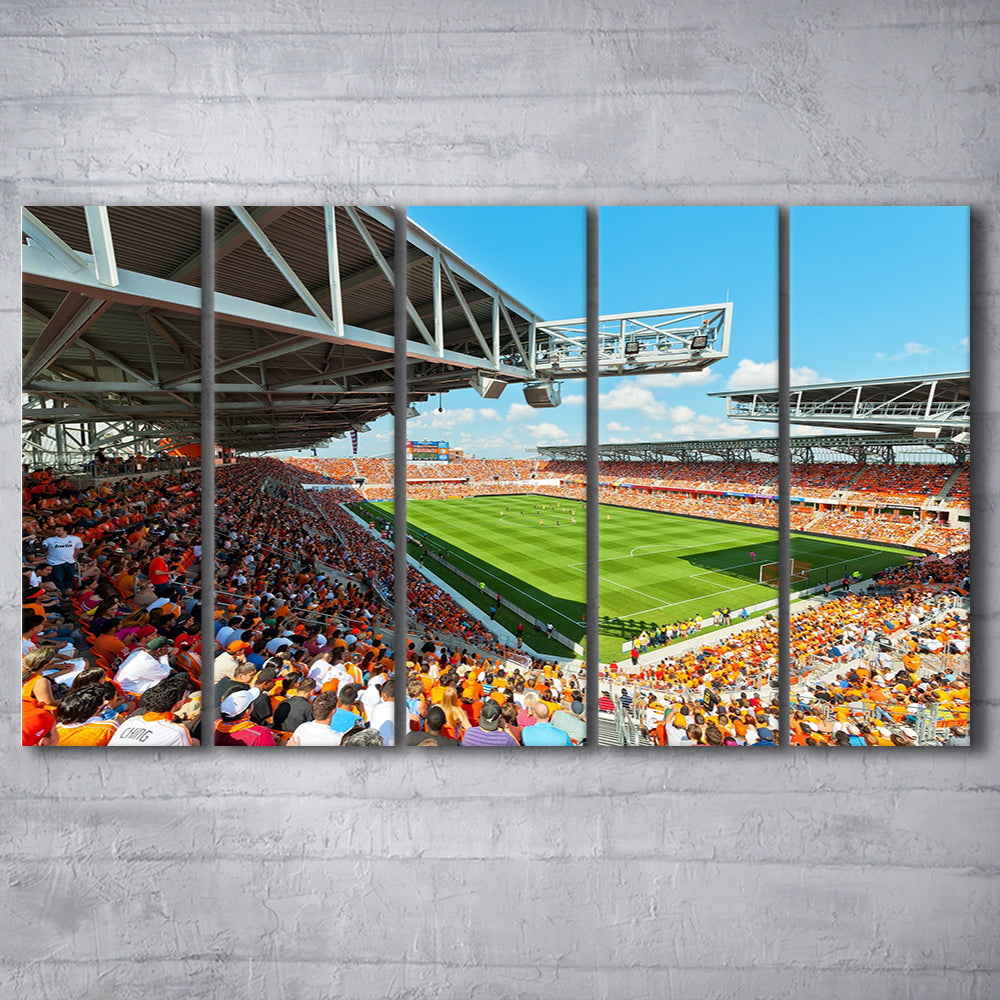 Baum-Walker Stadium, Stadium Canvas, Sport Art, 5 Panel B, Extra Large Canvas, Canvas Print Wall Art