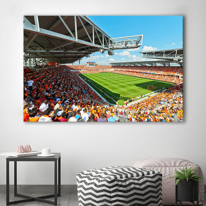 Baum-Walker Stadium, Stadium Canvas, Sport Art, Gift for him, Man Cave Decor, Art Print, Canvas Print Wall Art