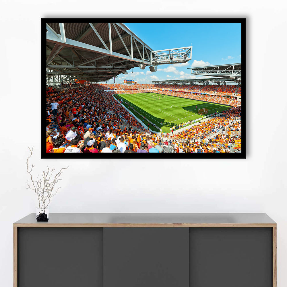 Baum-Walker Stadium, Stadium Canvas, Sport Art, Gift for him, Framed Art Print Wall Decor, Picture Framed