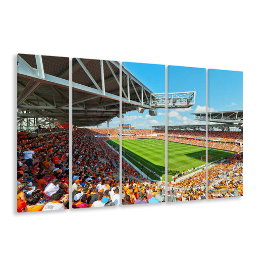 Baum-Walker Stadium, Stadium Canvas, Sport Art, 5 Panel B, Extra Large Canvas, Canvas Print Wall Art