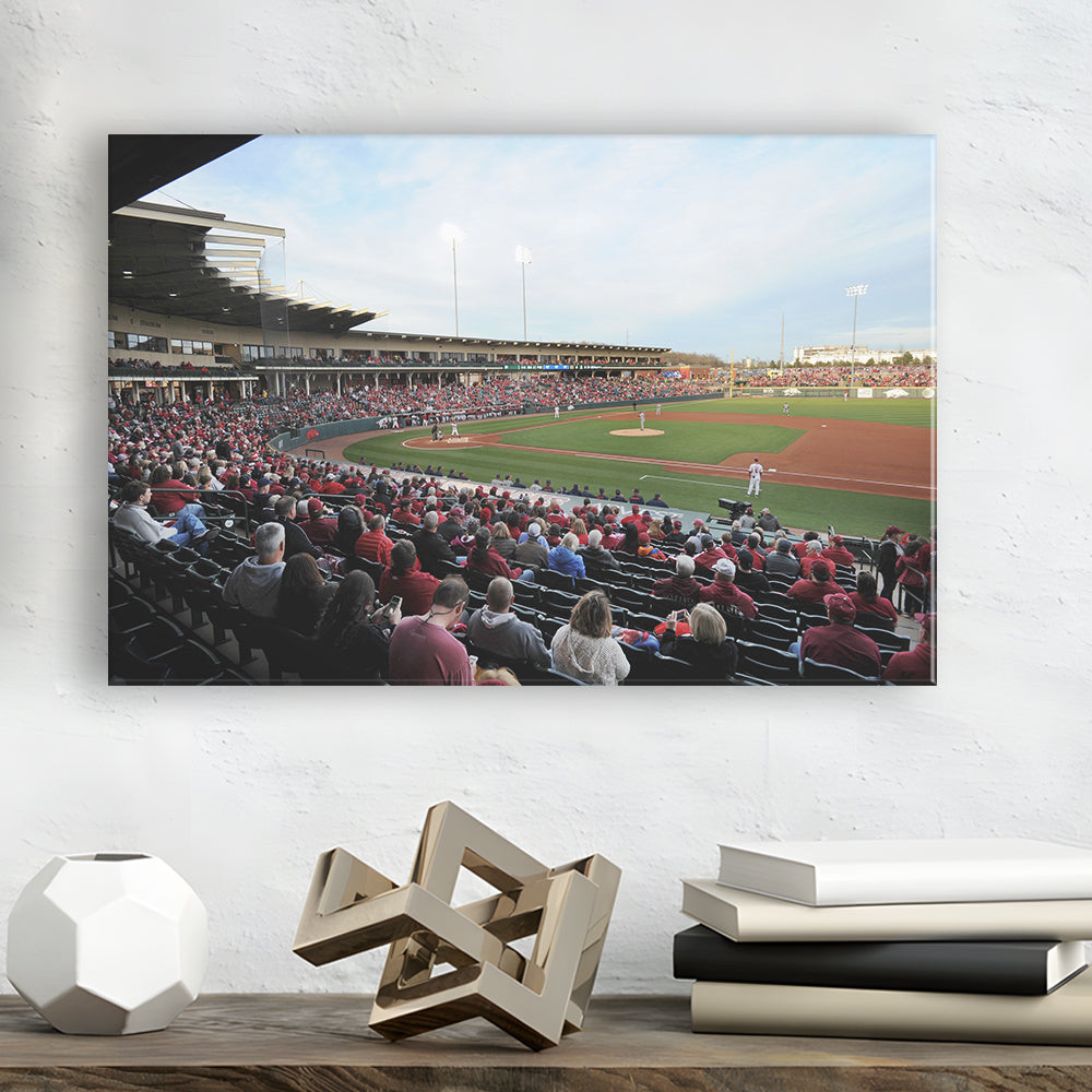 Baum Stadium Crowd, Stadium Canvas, Sport Art, Gift for him, Man Cave Decor, Art Print, Canvas Print Wall Art