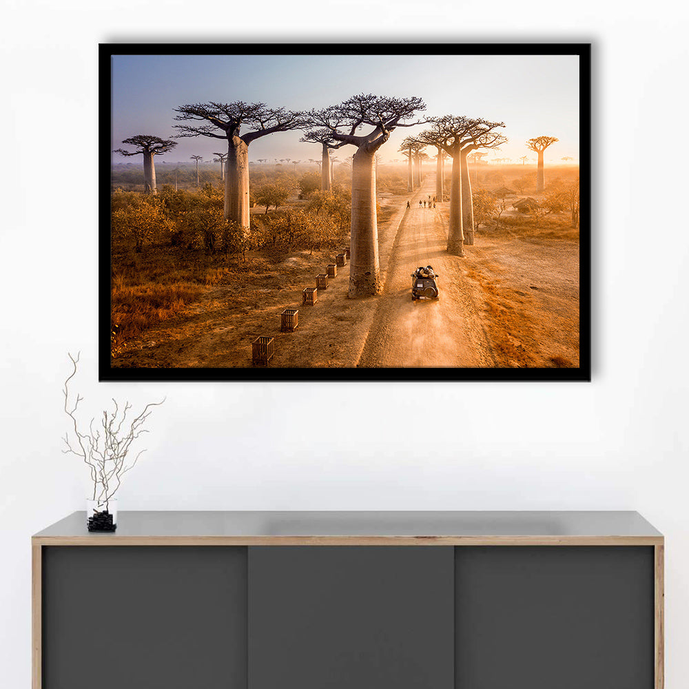 Beautiful Baobab Trees Photo ,Trees Art Wall Art, Trees Art Wall Decor, Framed Art Print, Picture Framed