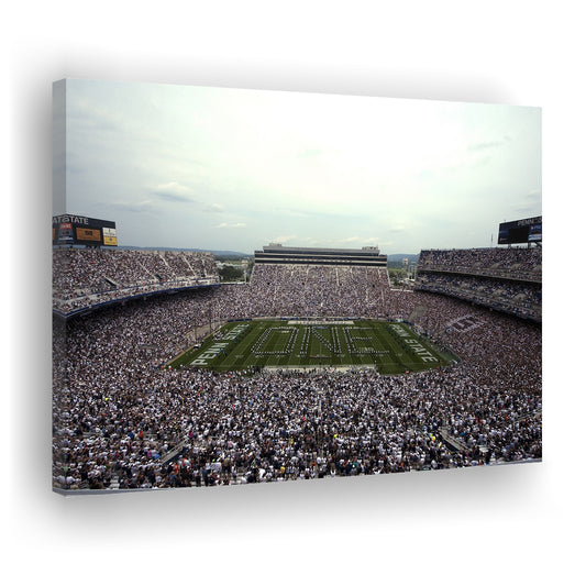 Beaver Stadium, Stadium Canvas, Sport Art, Gift for him, Man Cave Decor, Art Print, Canvas Print Wall Art