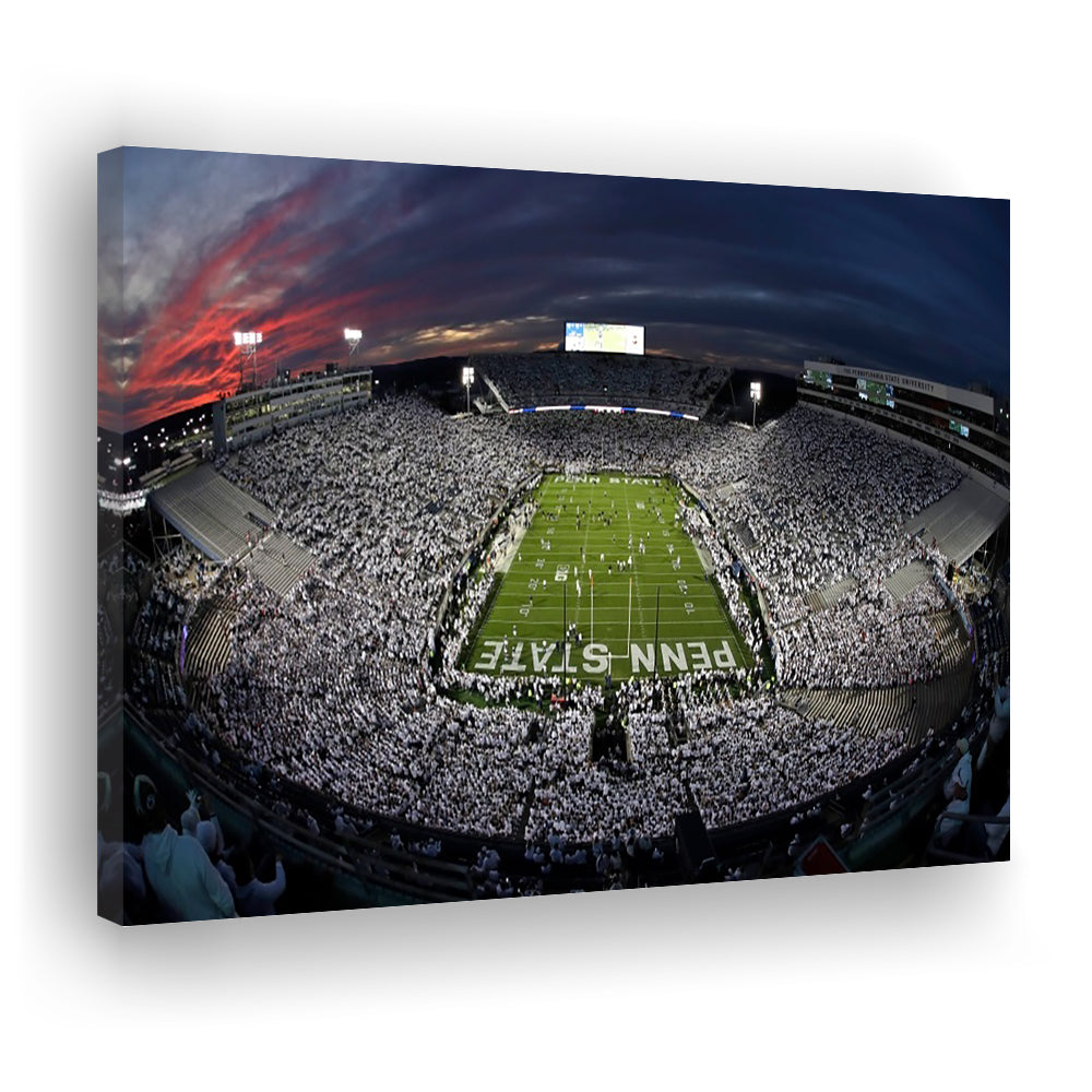 Beaver Stadium, Stadium Canvas, Sport Art, Fan Gifts, Man Cave Decor, Art Print, Canvas Print Wall Art