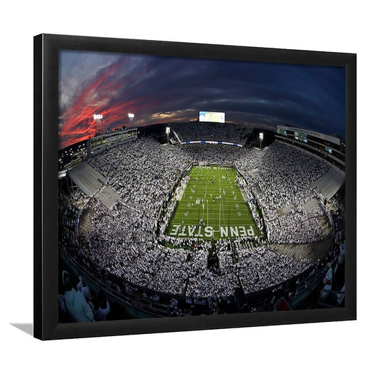 Beaver Stadium, Stadium Canvas, Sport Art, Fan Gifts, Framed Art Print Wall Decor, Picture Framed