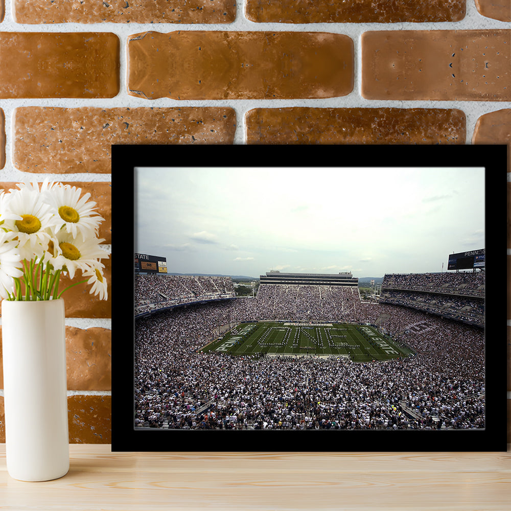 Beaver Stadium, Stadium Canvas, Sport Art, Gift for him, Framed Art Print Wall Decor, Picture Framed