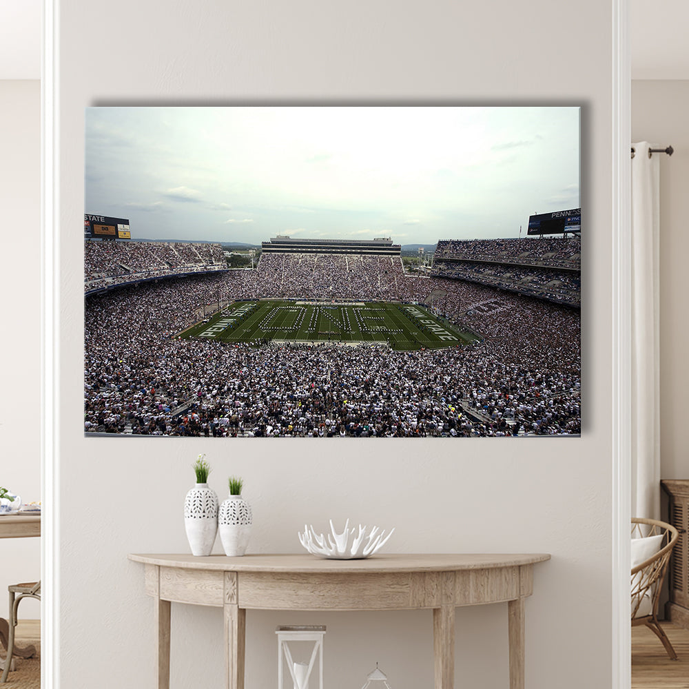 Beaver Stadium, Stadium Canvas, Sport Art, Gift for him, Man Cave Decor, Art Print, Canvas Print Wall Art