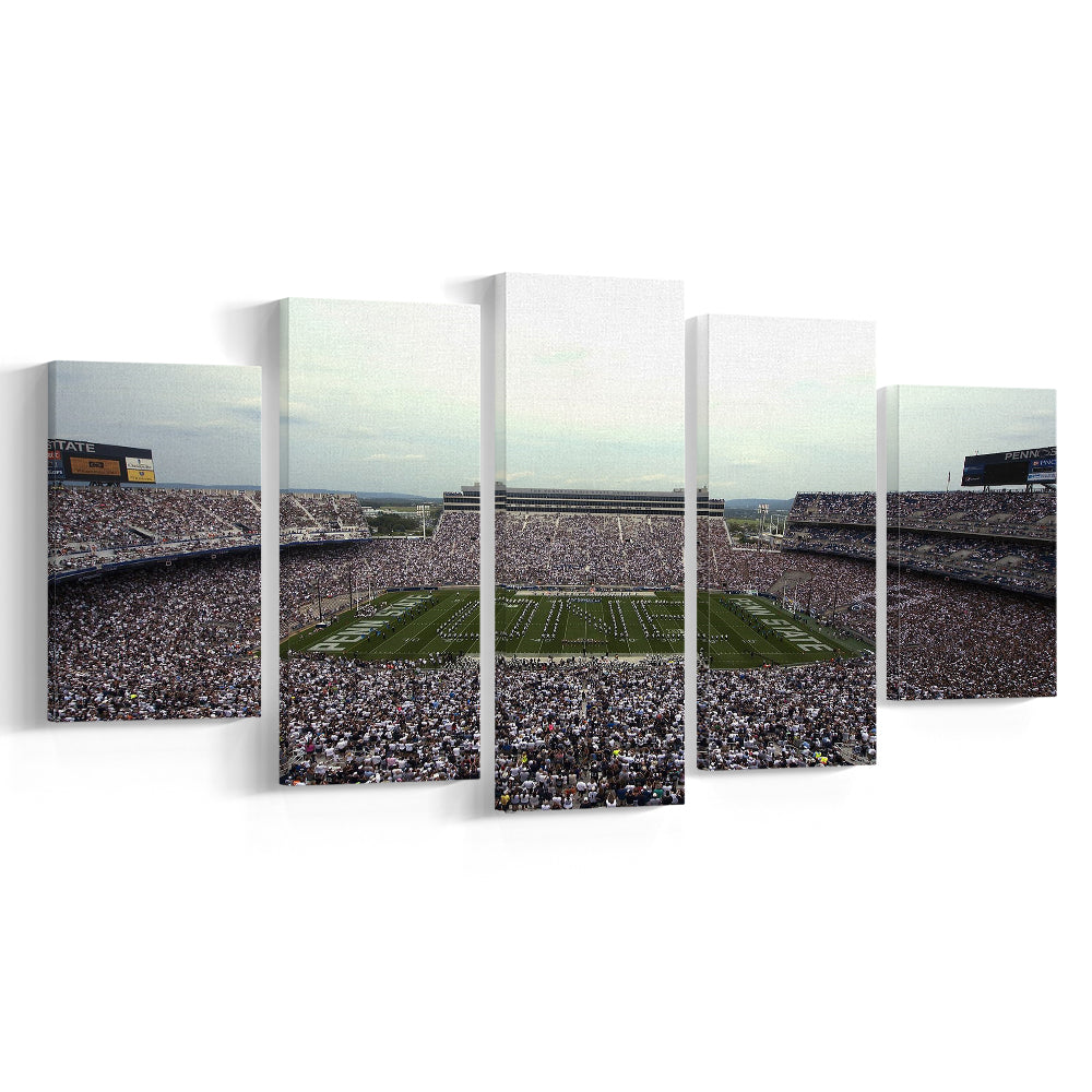 Beaver Stadium, Stadium Canvas, Sport Art, Gift for him, 5 Panel, Large Canvas, Canvas Print Wall Art