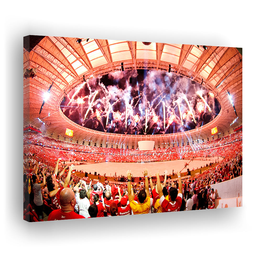 Beira Rio Stadium Event, Stadium Canvas, Sport Art, Gift for him, Man Cave Decor, Art Print, Canvas Print Wall Art