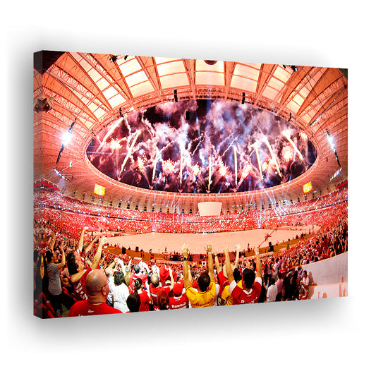 Beira Rio Stadium Event, Stadium Canvas, Sport Art, Gift for him, Man Cave Decor, Art Print, Canvas Print Wall Art