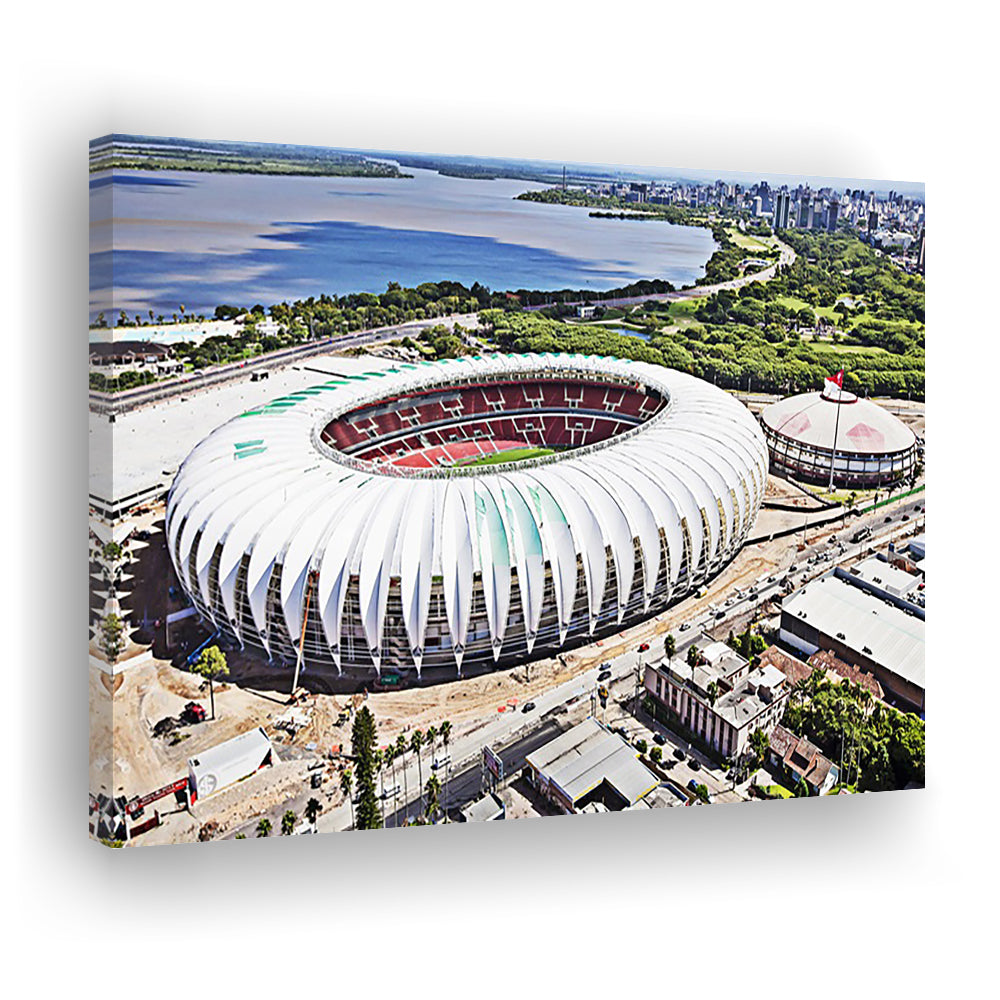 Beira Rio Stadium, Stadium Canvas, Sport Art, Fan Gifts, Man Cave Decor, Art Print, Canvas Print Wall Art