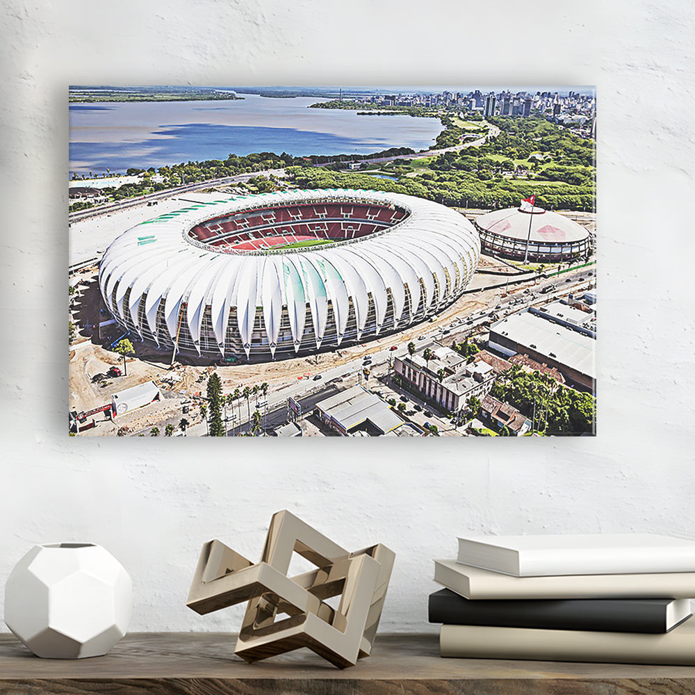Beira Rio Stadium, Stadium Canvas, Sport Art, Fan Gifts, Man Cave Decor, Art Print, Canvas Print Wall Art