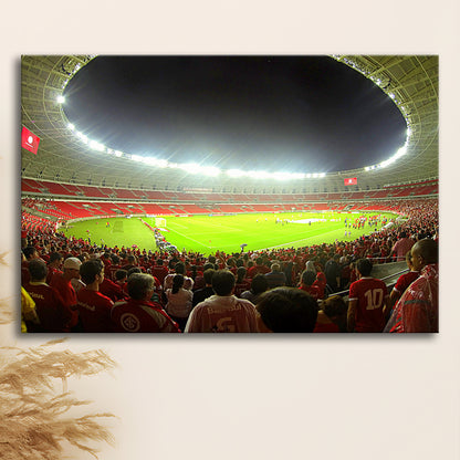 Beira Rio Stadium, Stadium Canvas, Sport Art, Gift for him, Man Cave Decor, Art Print, Canvas Print Wall Art