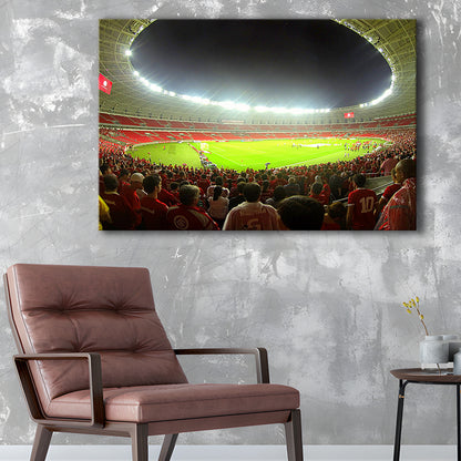 Beira Rio Stadium, Stadium Canvas, Sport Art, Gift for him, Man Cave Decor, Art Print, Canvas Print Wall Art