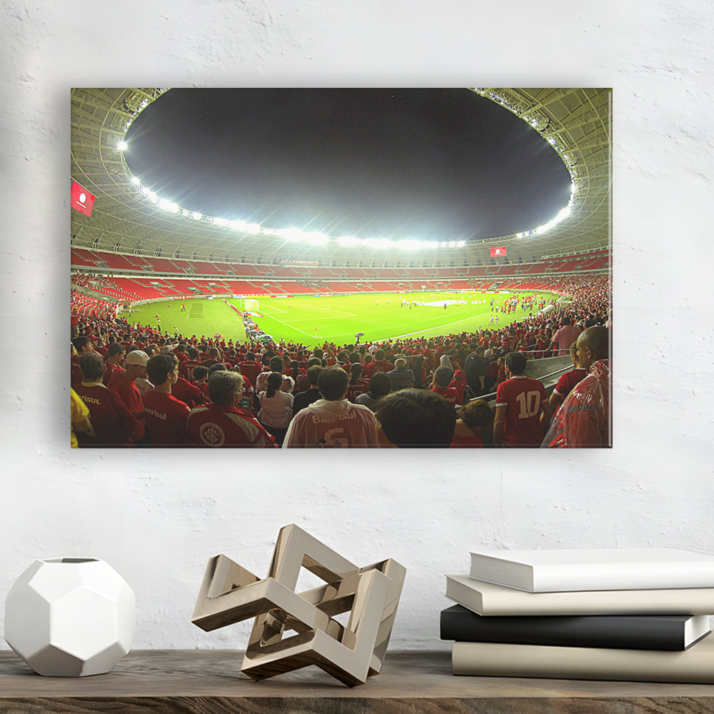 Beira Rio Stadium, Stadium Canvas, Sport Art, Gift for him, Man Cave Decor, Art Print, Canvas Print Wall Art