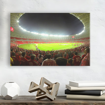 Beira Rio Stadium, Stadium Canvas, Sport Art, Gift for him, Man Cave Decor, Art Print, Canvas Print Wall Art