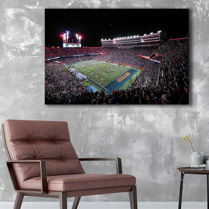 Ben Hill Griffin Stadium, Stadium Canvas, Sport Art, Gift for him, Man Cave Decor, Art Print, Canvas Print Wall Art