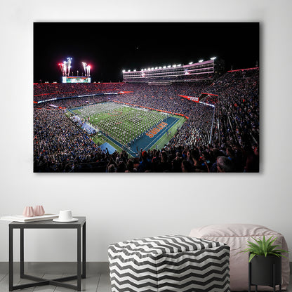 Ben Hill Griffin Stadium, Stadium Canvas, Sport Art, Gift for him, Man Cave Decor, Art Print, Canvas Print Wall Art