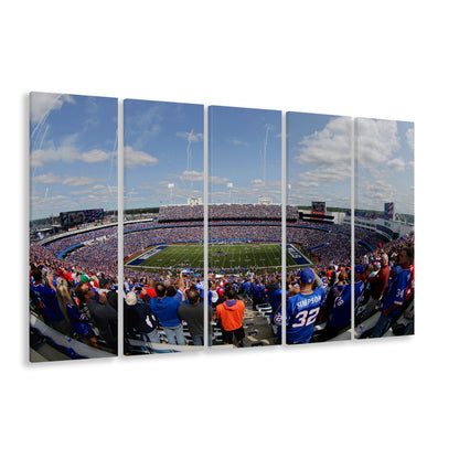 Bills Stadium, Stadium Canvas, Sport Art, Fan Gifts, 5 Panel B, Extra Large Canvas, Canvas Print Wall Art