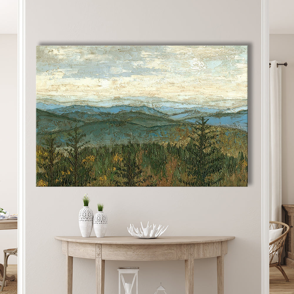 Blue Ridge View II Wall Art, Cavas Print Wall Art Hom Decor