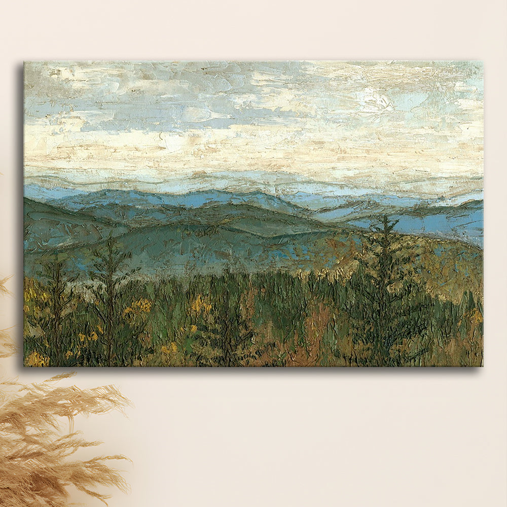 Blue Ridge View II Wall Art, Cavas Print Wall Art Hom Decor