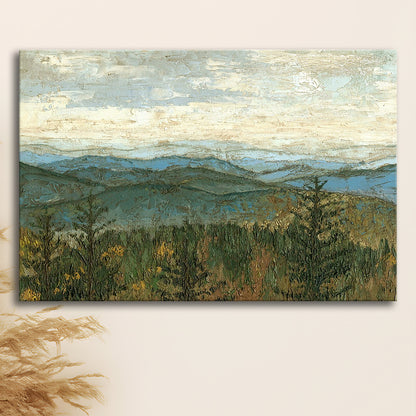 Blue Ridge View II Wall Art, Cavas Print Wall Art Hom Decor