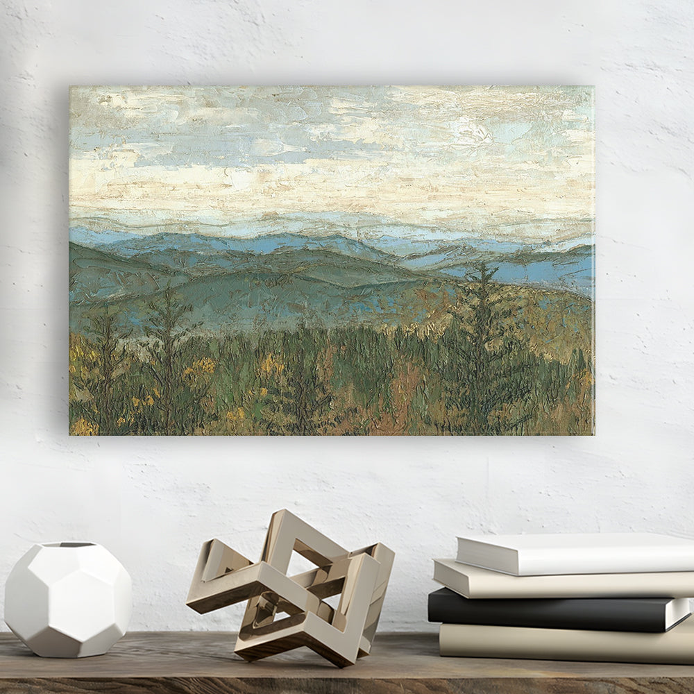 Blue Ridge View II Wall Art, Cavas Print Wall Art Hom Decor