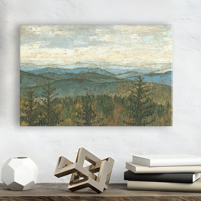 Blue Ridge View II Wall Art, Cavas Print Wall Art Hom Decor