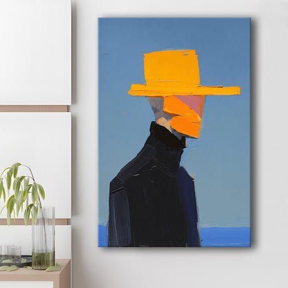 Bold Color Portrait Art  Modern Chic Wall Art Print, Canvas Print, Canvas Decor