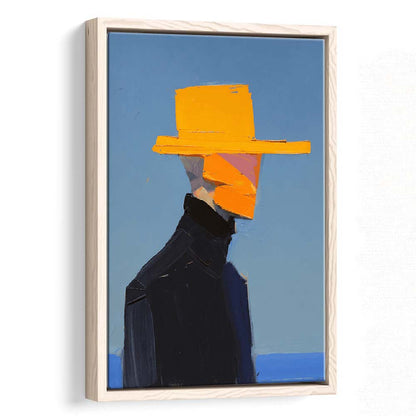 Bold Color Portrait Art  Modern Chic Wall Art Print, Framed Canvas Print, Floating Frame
