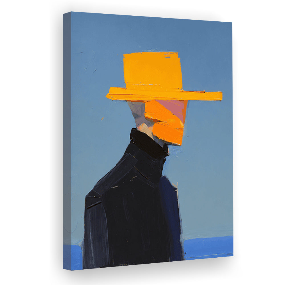 Bold Color Portrait Art  Modern Chic Wall Art Print, Canvas Print, Canvas Decor