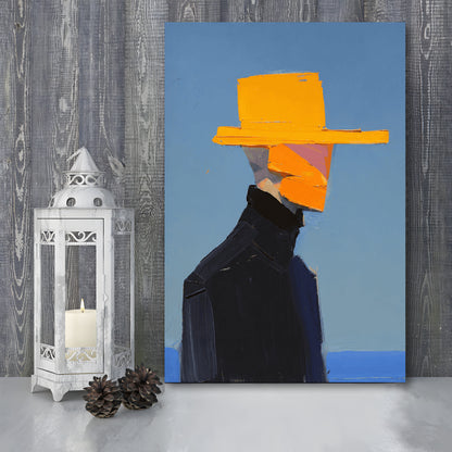 Bold Color Portrait Art  Modern Chic Wall Art Print, Canvas Print, Canvas Decor