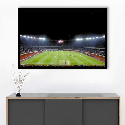 Boris Paichadze Dinamo Arena, Stadium Canvas, Sport Art, Gift for him, Framed Art Print Wall Decor, Picture Framed