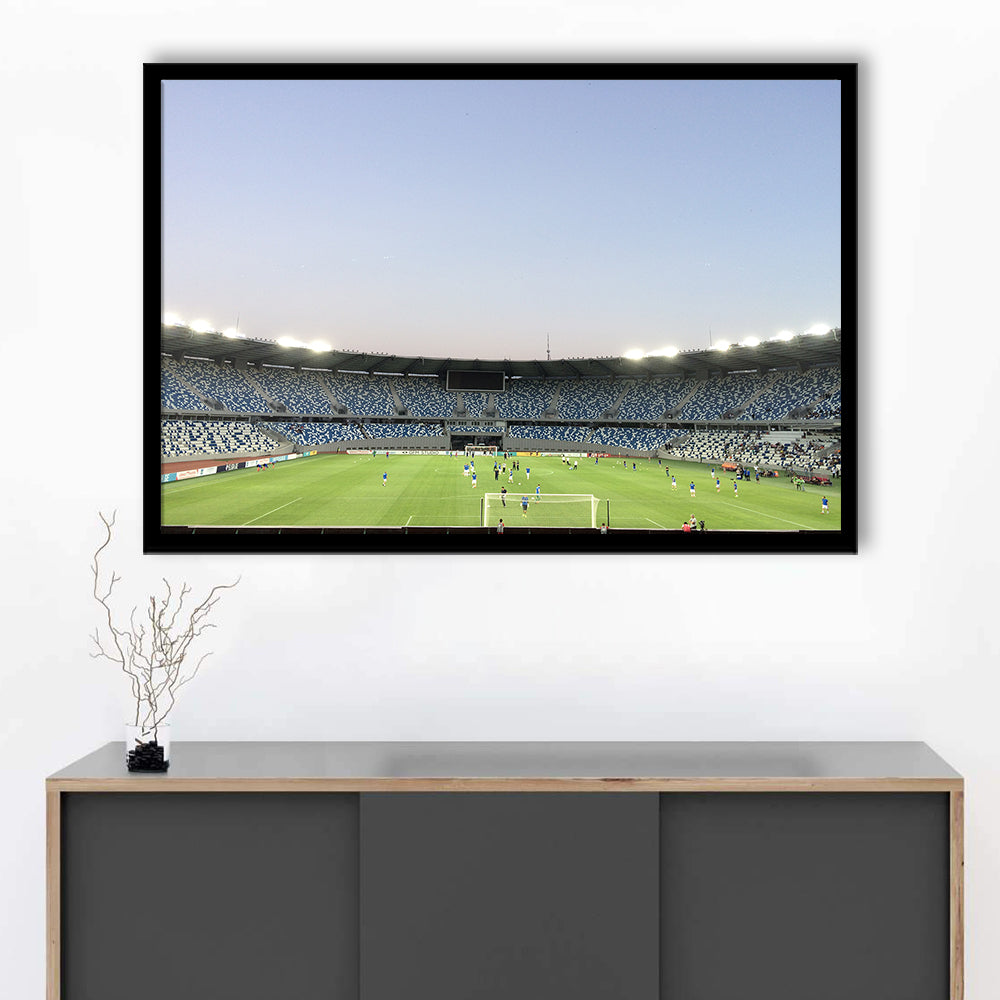 Boris Paichadze Dinamo, Stadium Canvas, Sport Art, Gift for him, Framed Art Print Wall Decor, Picture Framed