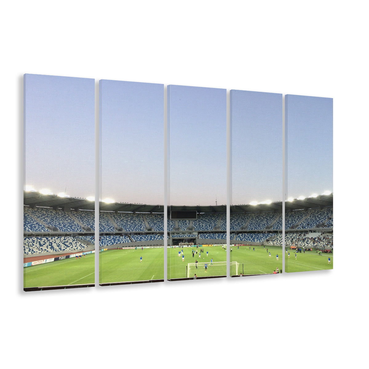 Boris Paichadze Dinamo, Stadium Canvas, Sport Art, 5 Panel B, Extra Large Canvas, Canvas Print Wall Art