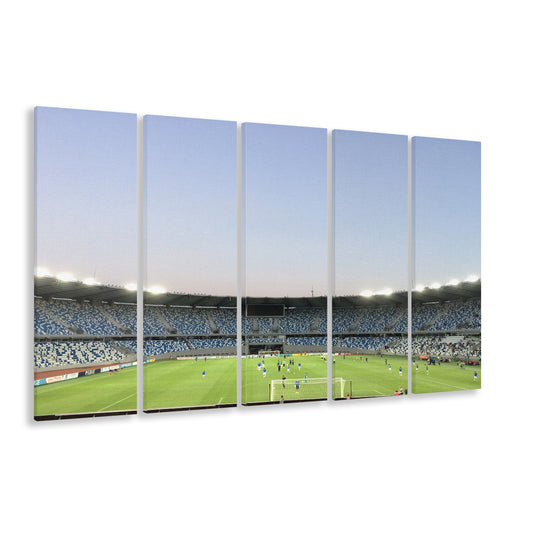 Boris Paichadze Dinamo, Stadium Canvas, Sport Art, 5 Panel B, Extra Large Canvas, Canvas Print Wall Art