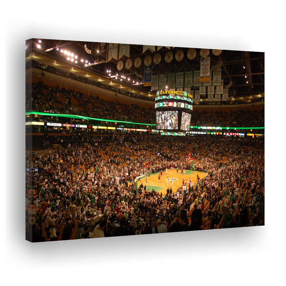 Boston Garden, Stadium Canvas, Sport Art, Gift for him, Man Cave Decor, Art Print, Canvas Print Wall Art