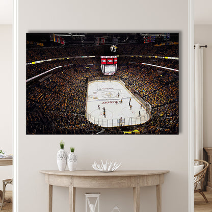 Bridgestone Arena Nashville, Stadium Canvas, Sport Art, Gift for him, Man Cave Decor, Art Print, Canvas Print Wall Art