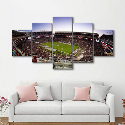 Bryant Denny Stadium, Stadium Canvas, Sport Art, Gift for him, 5 Panel, Large Canvas, Canvas Print Wall Art