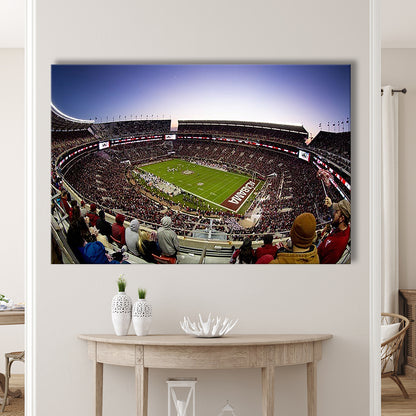 Bryant Denny Stadium, Stadium Canvas, Sport Art, Gift for him, Man Cave Decor, Art Print, Canvas Print Wall Art