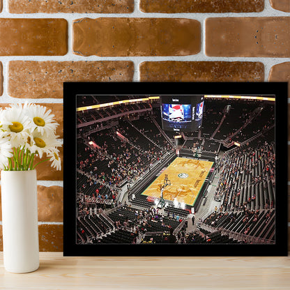 Buck's New Fiserv Forum Arena, Stadium Canvas, Sport Art, Gift for him, Framed Art Print Wall Decor, Picture Framed