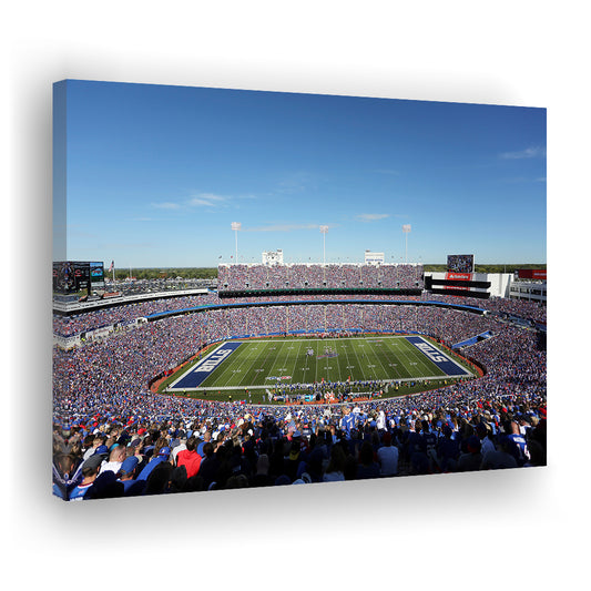 Buffalo Bills Stadium, Stadium Canvas, Sport Art, Gift for him, Man Cave Decor, Art Print, Canvas Print Wall Art