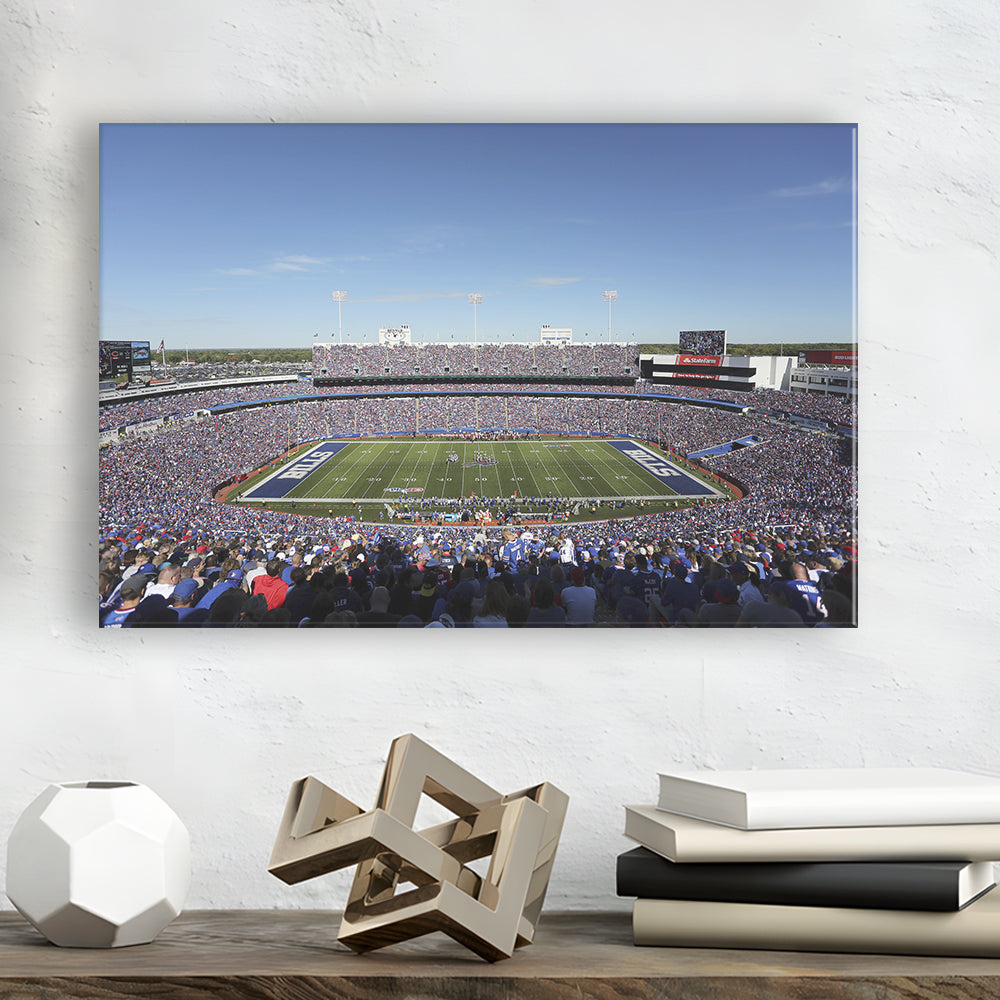 Buffalo Bills Stadium, Stadium Canvas, Sport Art, Gift for him, Man Cave Decor, Art Print, Canvas Print Wall Art
