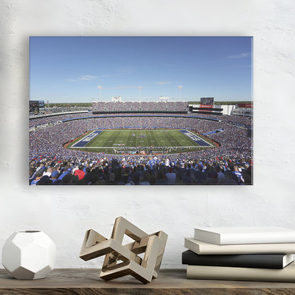 Buffalo Bills Stadium, Stadium Canvas, Sport Art, Gift for him, Man Cave Decor, Art Print, Canvas Print Wall Art