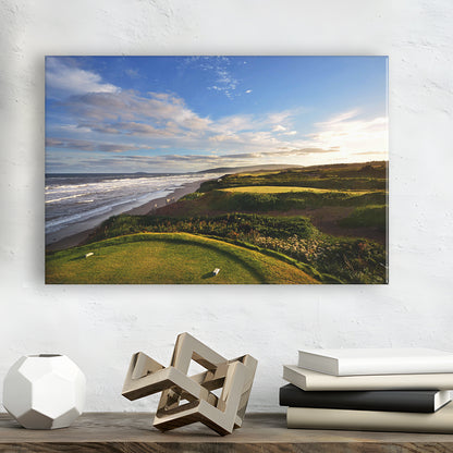 Cabot Links Golf Courses At Inverness, Nova Scotia, Canada, Golf Art Print,Gifts Golf Lover
