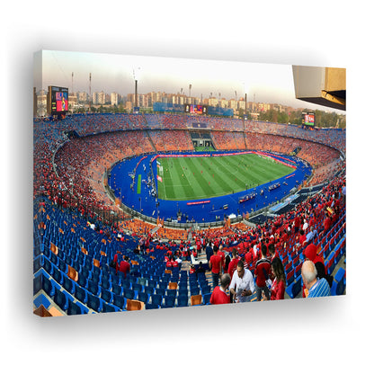 Cairo Stadium, Stadium Canvas, Sport Art, Gift for him, Man Cave Decor, Art Print, Canvas Print Wall Art