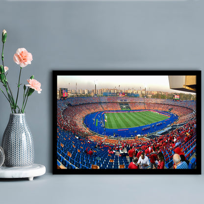 Cairo Stadium, Stadium Canvas, Sport Art, Gift for him, Framed Art Print Wall Decor, Picture Framed