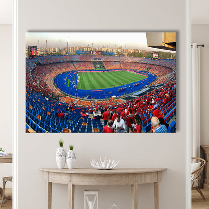 Cairo Stadium, Stadium Canvas, Sport Art, Gift for him, Man Cave Decor, Art Print, Canvas Print Wall Art