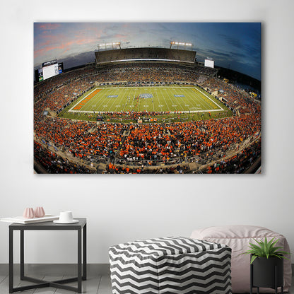 Camping World Bowl, Stadium Canvas, Sport Art, Gift for him, Man Cave Decor, Art Print, Canvas Print Wall Art