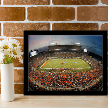 Camping World Bowl, Stadium Canvas, Sport Art, Gift for him, Framed Art Print Wall Decor, Picture Framed